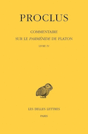 Commentaire sur le Parménide de Platon, t. IV, livre 4, partie 1 et 2